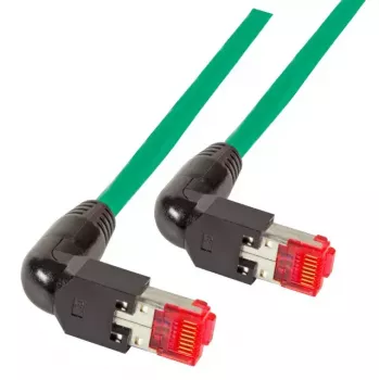 Tīkla kabelis EFB Elektronik K4137GN.1.5 RJ-45 Cat6a 1,5 m zaļš