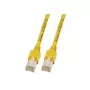 Tīkla kabelis EFB Elektronik K8015.0,50 RJ-45 Cat5e 0.5 m Dzeltens
