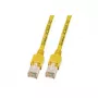 Tīkla kabelis EFB Elektronik K8015.1 RJ-45 Cat5e 1 m Dzeltens