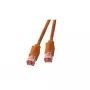 Tīkla kabelis EFB Elektronik K8056.2 RJ-45 Cat6a 2m oranžs