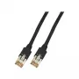 Tīkla kabelis EFB Elektronik K8072.5 RJ-45 Cat5e 5 m Melns