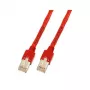 Tīkla kabelis EFB Elektronik Cat.5e RJ-45 Sarkans 3m