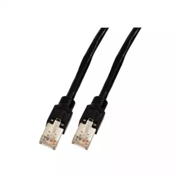 Tīkla kabelis EFB Elektronik K8705.0,50 RJ-45 Cat5e 0,5 m Melns
