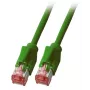 Tīkla kabelis EFB Elektronik K8708GN.0,5 RJ-45 Cat6a 0.5m Zaļš