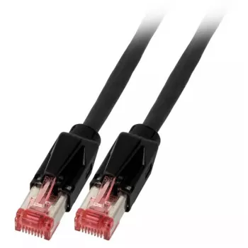 Tīkla kabelis EFB Elektronik K8708SW.10 RJ-45 Cat6a 10 m melns