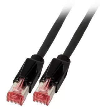 Tīkla kabelis EFB Elektronik K8708SW.2 RJ-45 Cat6a 2 m Melns