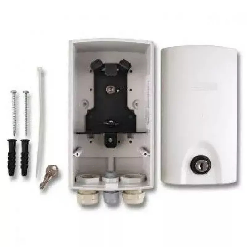 Šķiedru optiskais adapteris EFB Elektronik LOGON LFH015 LC/SC, pelēks, plastmasas korpusā, 103×93×185 mm