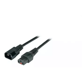 Strāvas vads EFB Elektronik EK601SW.1 Melns 1 m C14 C13