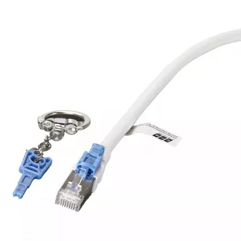 Kabeļa drošības slēdzene EFB Elektronik K5539.S Sudraba Cat6a