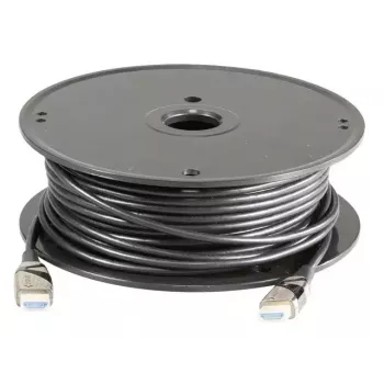 HDMI kabelis EFB Elektronik K5431AOC.30V2 30 m Melns