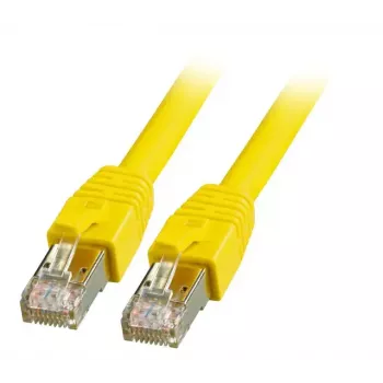 Tīkla kabelis EFB Elektronik K5528GE.0.5 RJ-45 Cat8.1 0,5 m Dzeltens