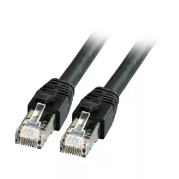Tīkla kabelis EFB Elektronik K5528SW.2 RJ-45 Cat8.1 2 m Melns