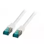 Tīkla kabelis EFB Elektronik MK6001.15W RJ-45 Cat6a 15m Balts