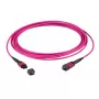 InfiniBand/optisko šķiedru kabelis EFB Elektronik MTPF24MTPFOM4-15-A — OM4 daudzmodu, MTP–MTP, 15 m, 50 µm
