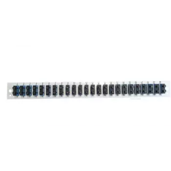 Plākstera paneļa piederums EFB Elektronik SB-FP-24SC-D-V-OS2 — 1U statīva montāža, 432×13×43,5 mm, pelēks