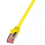 Tīkla kabelis LogiLink 0,25 m RJ-45 Cat6 S/FTP dzeltens