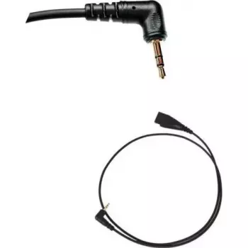2,5 mm audio kabelis GEQUDIO saderīgs ar Gigaset Panasonic WA9405, 2,5 mm ligzdas kabelis
