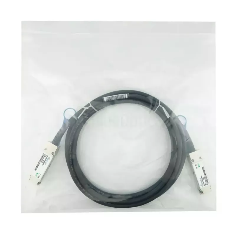BlueOptics MCP1650-H01AE30 InfiniBand šķiedru optikas kabelis 2m QSFP56 melns