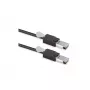 Tīkla kabelis BlueOptics CAB-STK-E-1M-BL InfiniBand 1m Melns