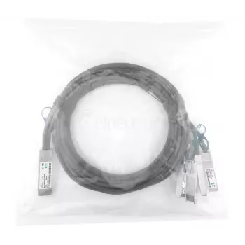 Tīkla kabelis BlueOptics YFNDD-BL QSFP28 4xSFP28 InfiniBand 2m oranžs