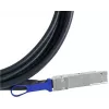 BlueOptics QDD-400-CU2M-BL InfiniBand optiskās šķiedras kabelis 2 m QSFP-DD melns