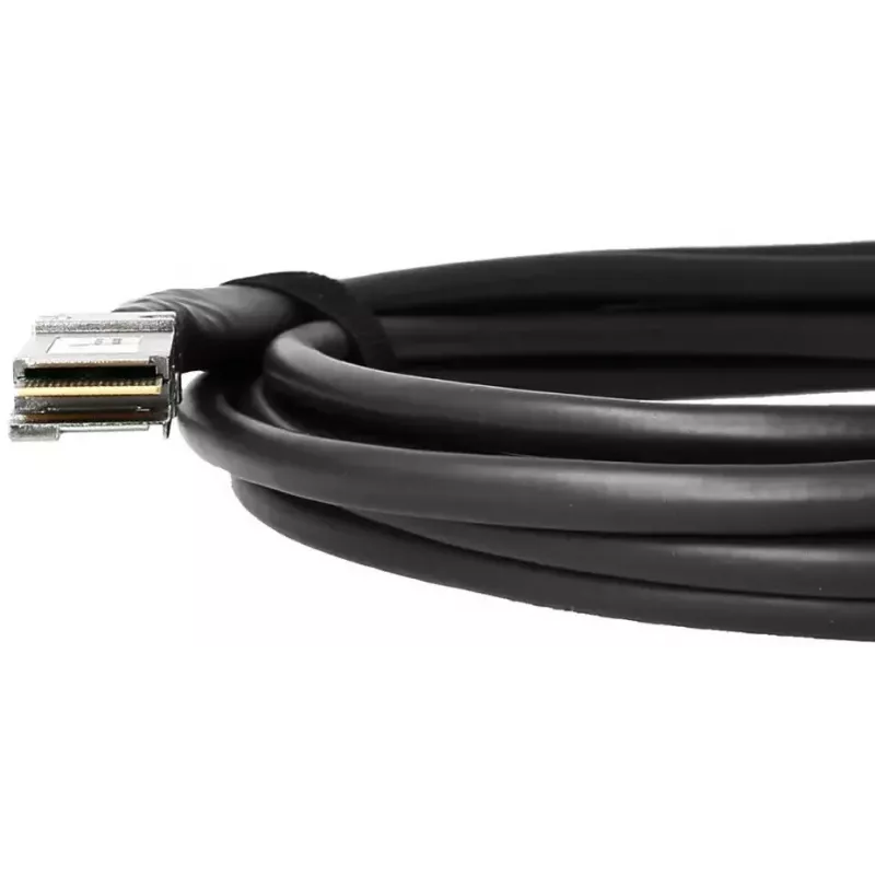 BlueOptics QDD-400-CU2M-BL InfiniBand optiskās šķiedras kabelis 2 m QSFP-DD melns