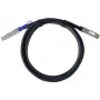 BlueOptics QDD-400-CU2M-BL InfiniBand optiskās šķiedras kabelis 2 m QSFP-DD melns
