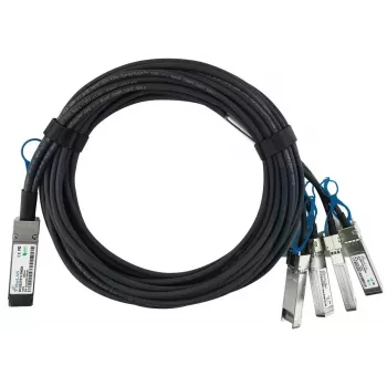 BlueOptics XQ+BC0003-XS+-BL InfiniBand/optiskās šķiedras kabelis 3 m QSFP28 4xSFP28 vīr./vīr.