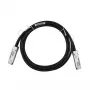 DAC kabelis BlueOptics EQPC40PC030C0100-BL QSFP InfiniBand 3m melns