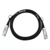 BlueOptics QSFP28 tiešā pievienojuma kabelis SFP-DAC100-0.5M-BL 100G, DAC, 0,5 m, QSFP28–QSFP28, melns