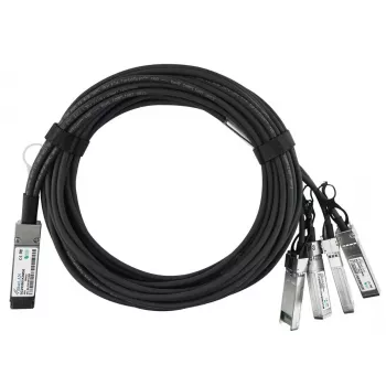 Tīkla kabelis BlueOptics JG331A-BL QSFP 4 x SFP+ InfiniBand 5 m Melns