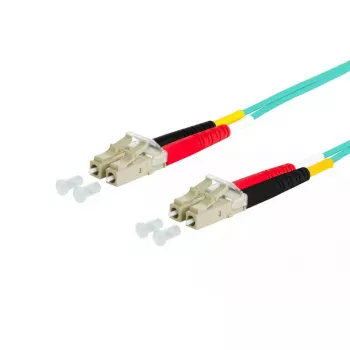Optiskās šķiedras kabelis METZ CONNECT 151J1JOJO15E LC I-V(ZN) H 1.5 m Aqua