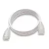 Tīkla kabelis Wantec 7408 RJ45 Cat6a 5m Balts