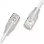 Tīkla kabelis Wantec 7408 RJ45 Cat6a 5m Balts