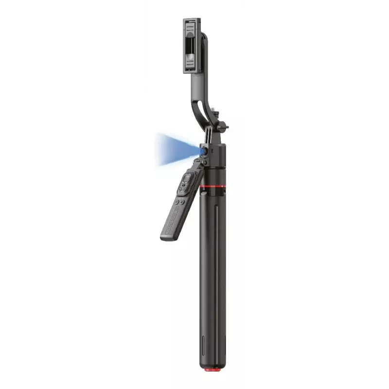 Statīvs 4smarts 541772 viedtālrunim un digitālajai kamerai, 3 kāju, maks. augstums 176 cm, svars 560 g, melns