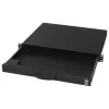 Tastatūra AIXCASE AIX-19K1UKDETB-B USB PS/2 QWERTZ vācu melna