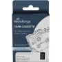 MediaRange plastmasas lentes kasete Brother TZ-325 pastāvīga līme 9 mm 8 m balts uz melna