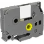 MediaRange plastmasas lentes kasete Brother TZ-641 18mm melns uz dzeltena