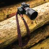 Kameras siksna Genius C-Rope Traveler digitālajām kamerām, neilons, melns/sarkans, maksimālais garums 100 cm