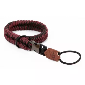 Kameras siksna MOBOTIX C-Rope The Claw digitālajām kamerām, neilons, melns/sarkans, maks. garums 30 cm