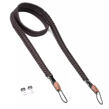 Kameras siksna AutoTune C-Rope Traveler digitālajām kamerām, neilons, brūna, līdz 140 cm