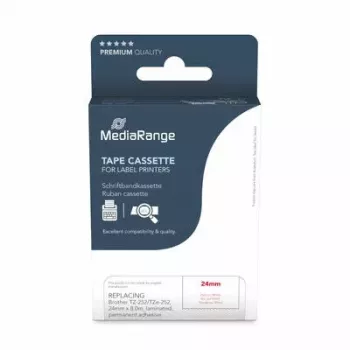 Printera lente MediaRange MRBTZ252 sarkanā 2.4 cm 8 m