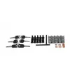 Pie sienas stiprināms plaukts Rockstable RS19-6418 18U 19 collu rūdīts stikls