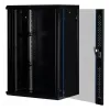 Pie sienas stiprināms plaukts Rockstable RS19-6418 18U 19 collu rūdīts stikls