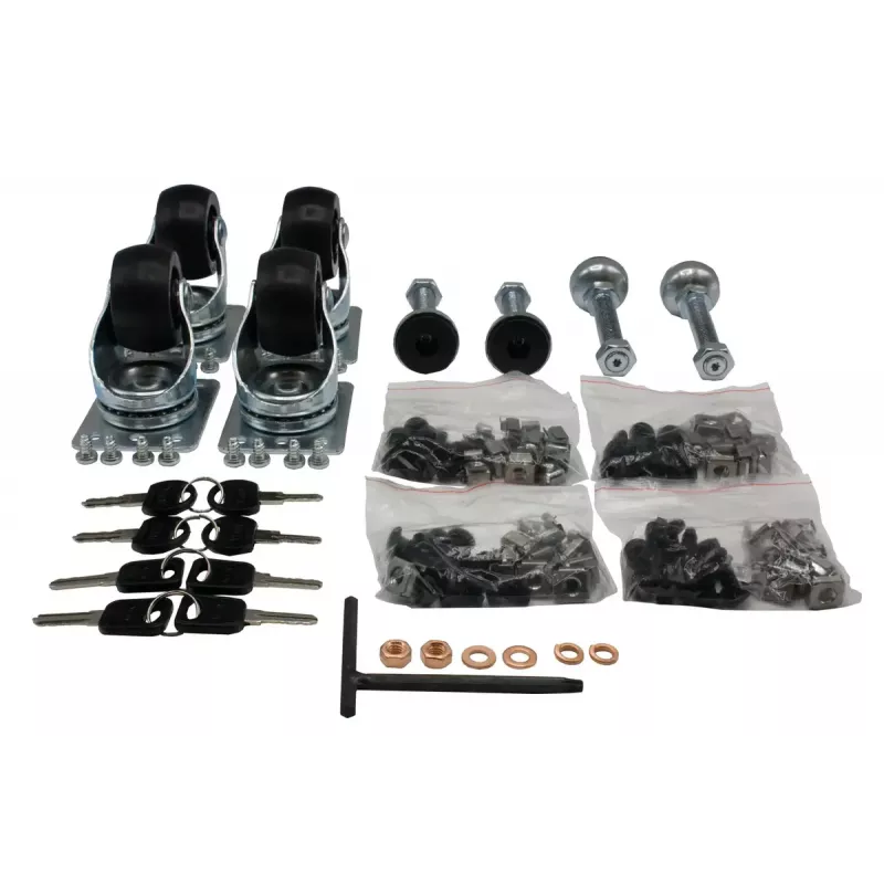 Rockstable 22 U 19 collu serveru skapis ar rūdītu stiklu RS19-6622