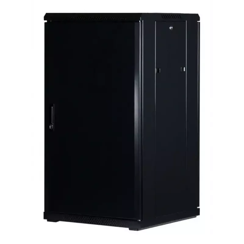 Rockstable 22 U 19 collu serveru skapis ar rūdītu stiklu RS19-6622