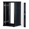 Rockstable 22 U 19 collu serveru skapis ar rūdītu stiklu RS19-6622