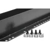Plauktu sliežu komplekts Rockstable RS19-LS68 800 mm dziļums Tērauds Melns
