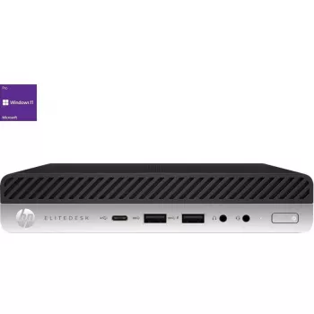 Galddators HP EliteDesk 800 G4 — biznesa darbstacija, kompakts formas faktors