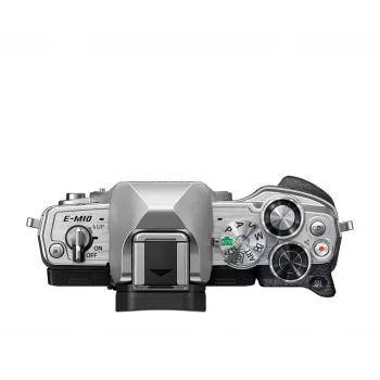 Olympus OM-D E-M10 Mark IV MILC kamera 20.3 MP 4/3 collas Sudraba